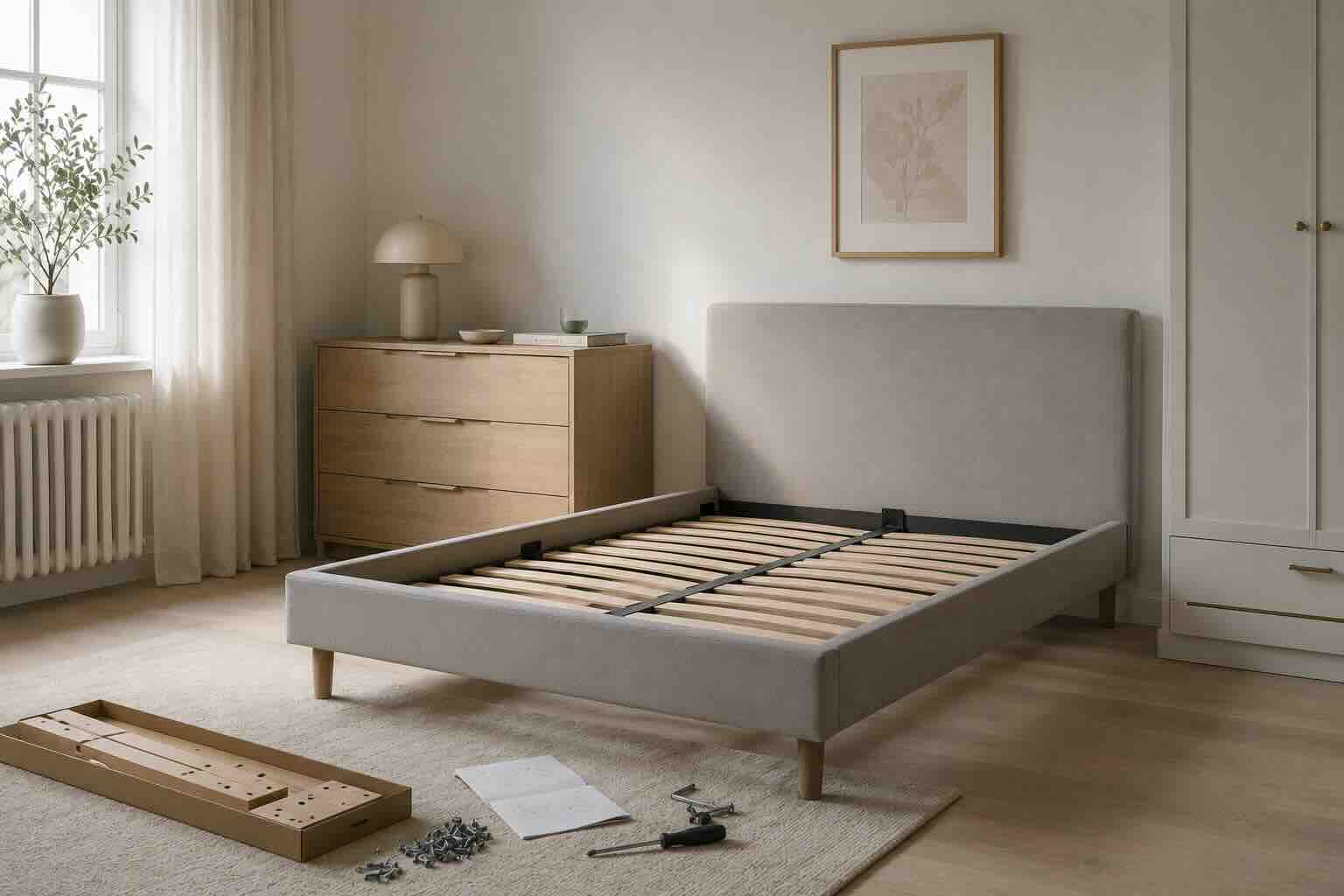 Furniture assembly at home