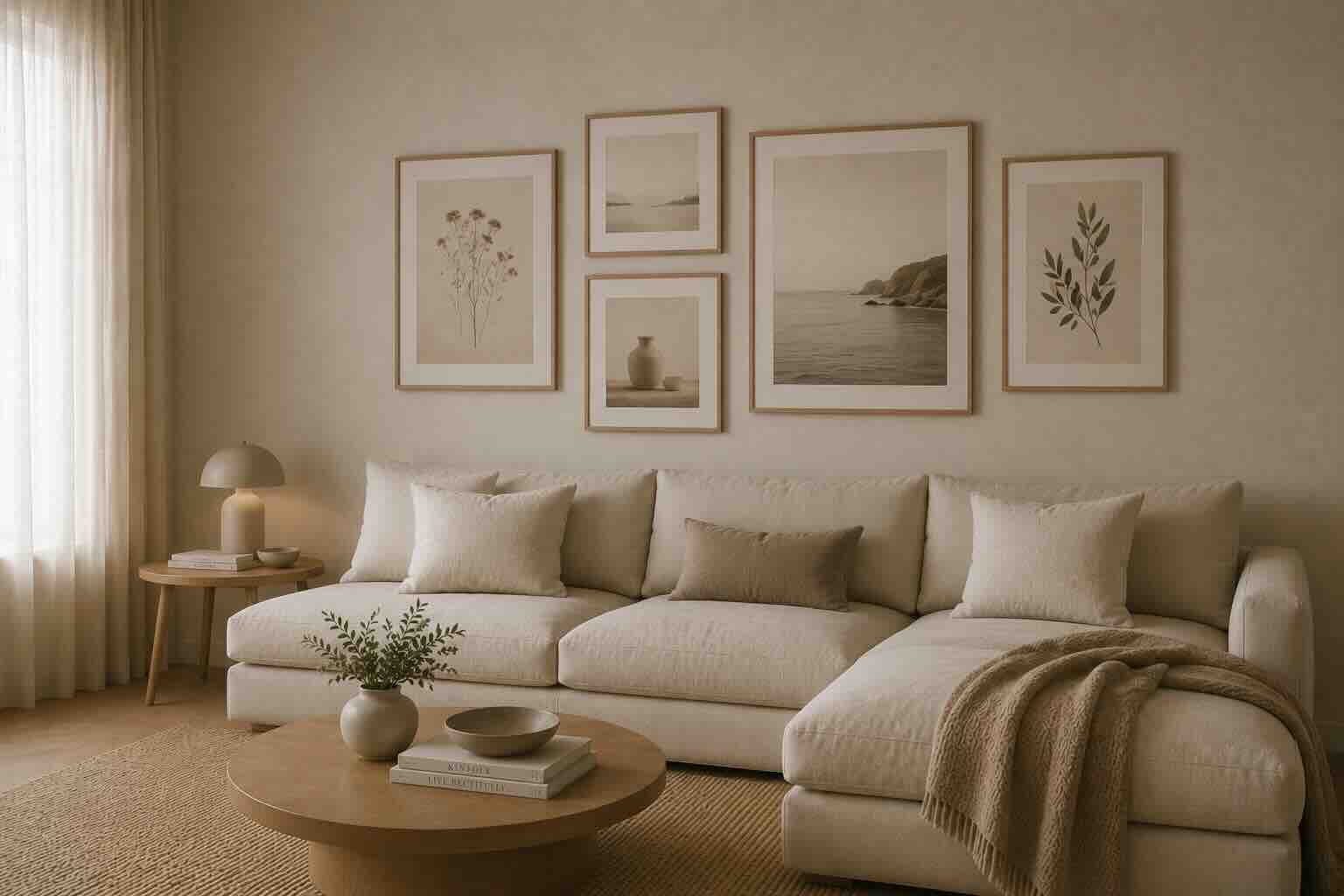 Picture installation on different wall materials