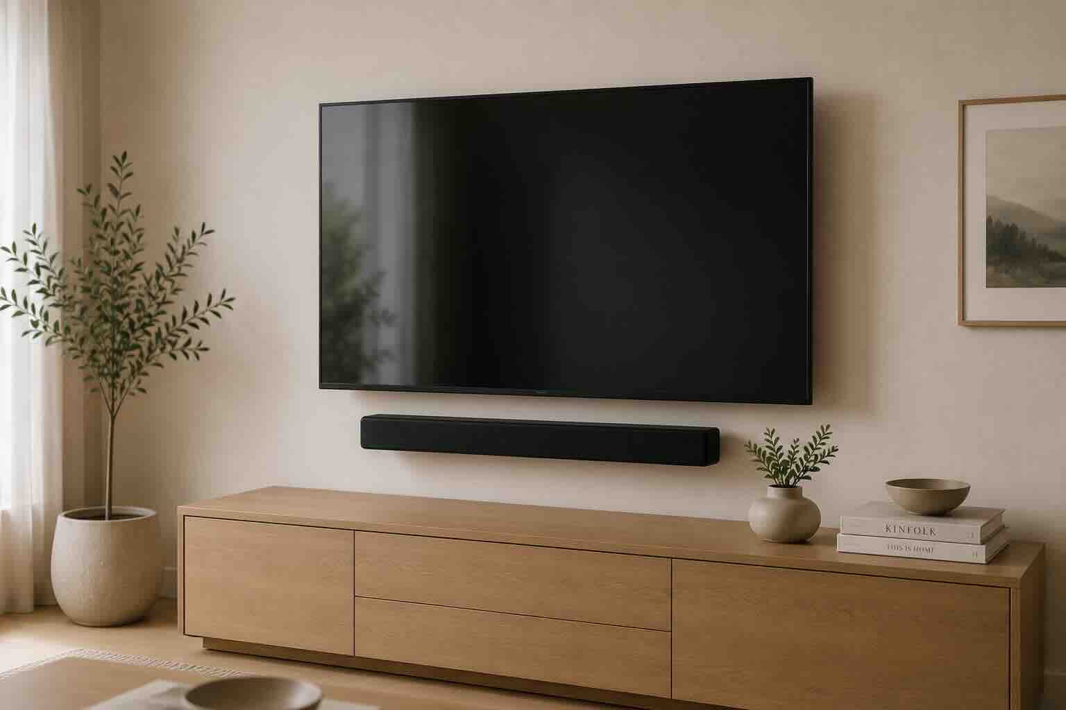 Soundbar installation