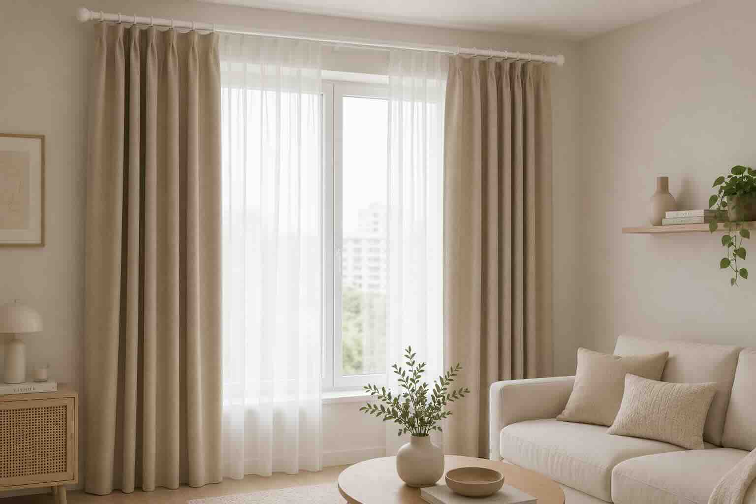 Curtain rod installation